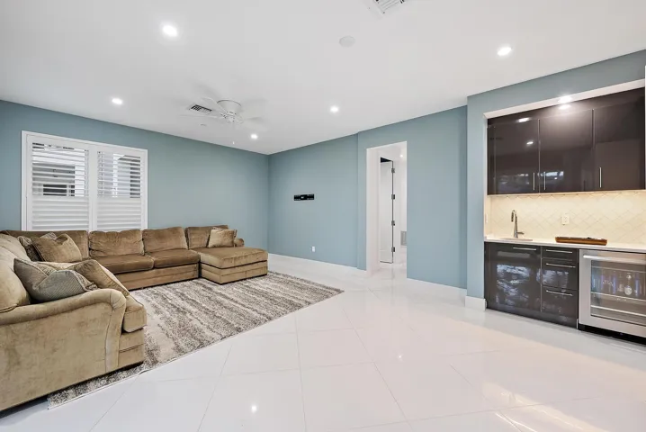First Level Living Room|Den