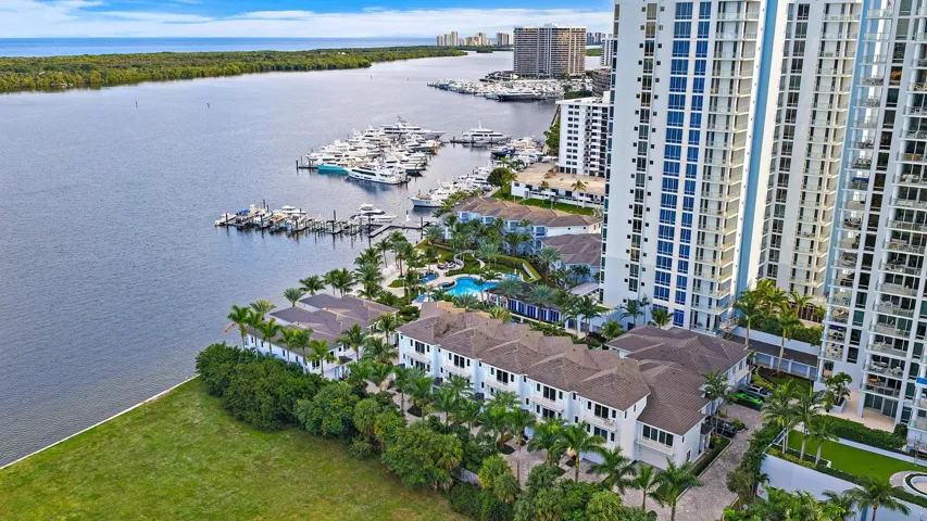 Aerial of Villas