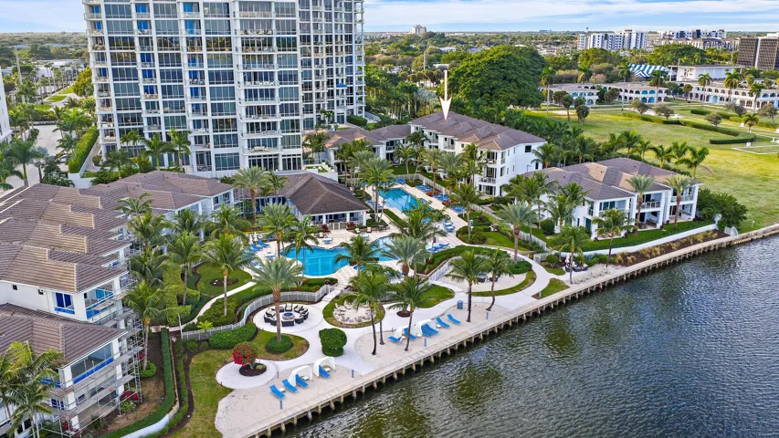 Aerial of Villas