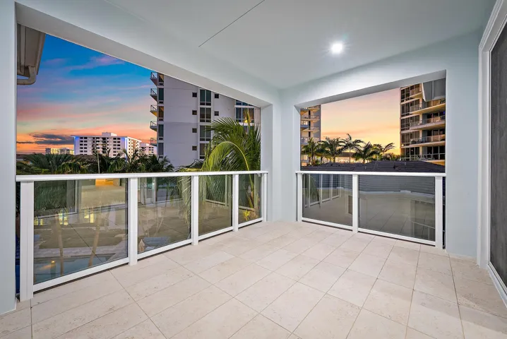 Primary Balcony Twilight