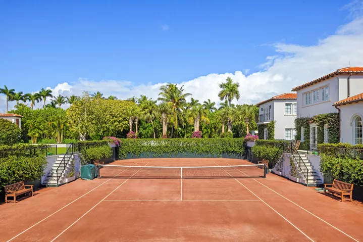 Sunken Tennis Court