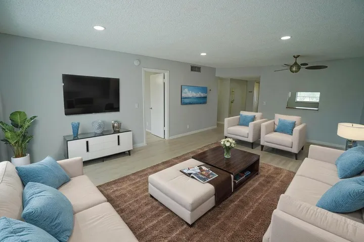 Living Area - Virtually Staged