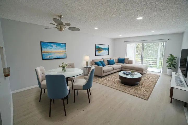 Living Room - Virtually Staged