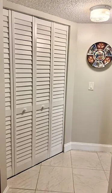 New shutter style doors