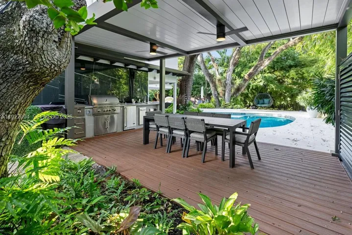 Covered Outdoor Dinning