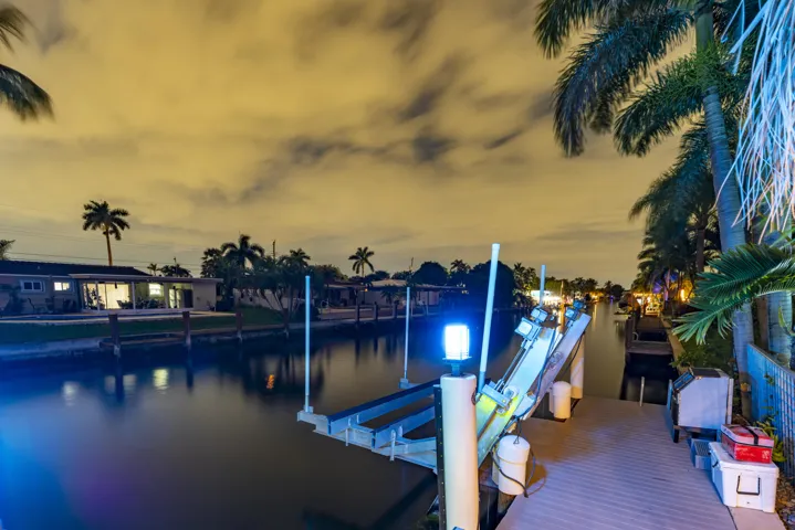 New dock lighting, 15,000 lb boat lift, new