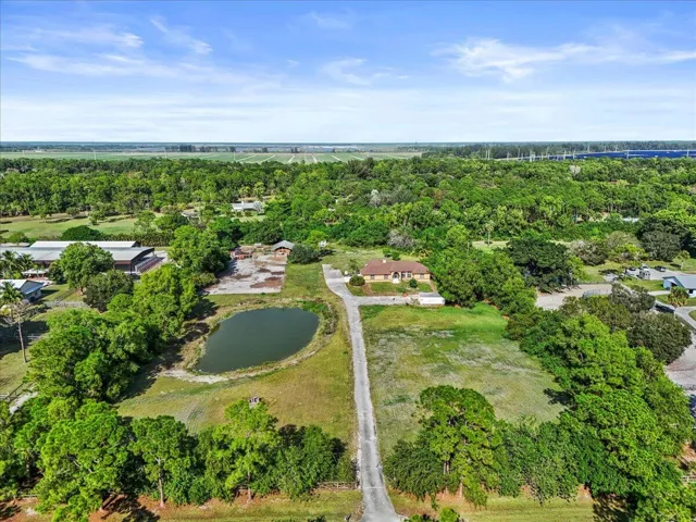 Aerial View or property 5 acres
