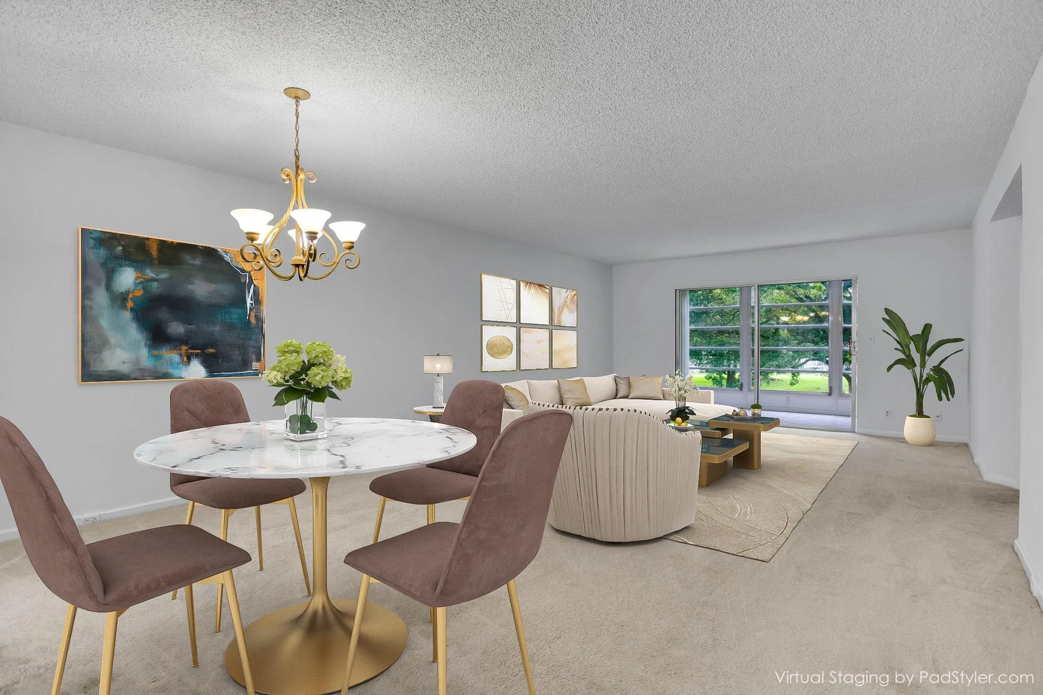 DINING/LIVING ROOM