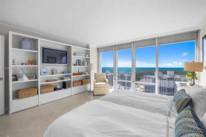 Bedroom #3 with spectacular water views