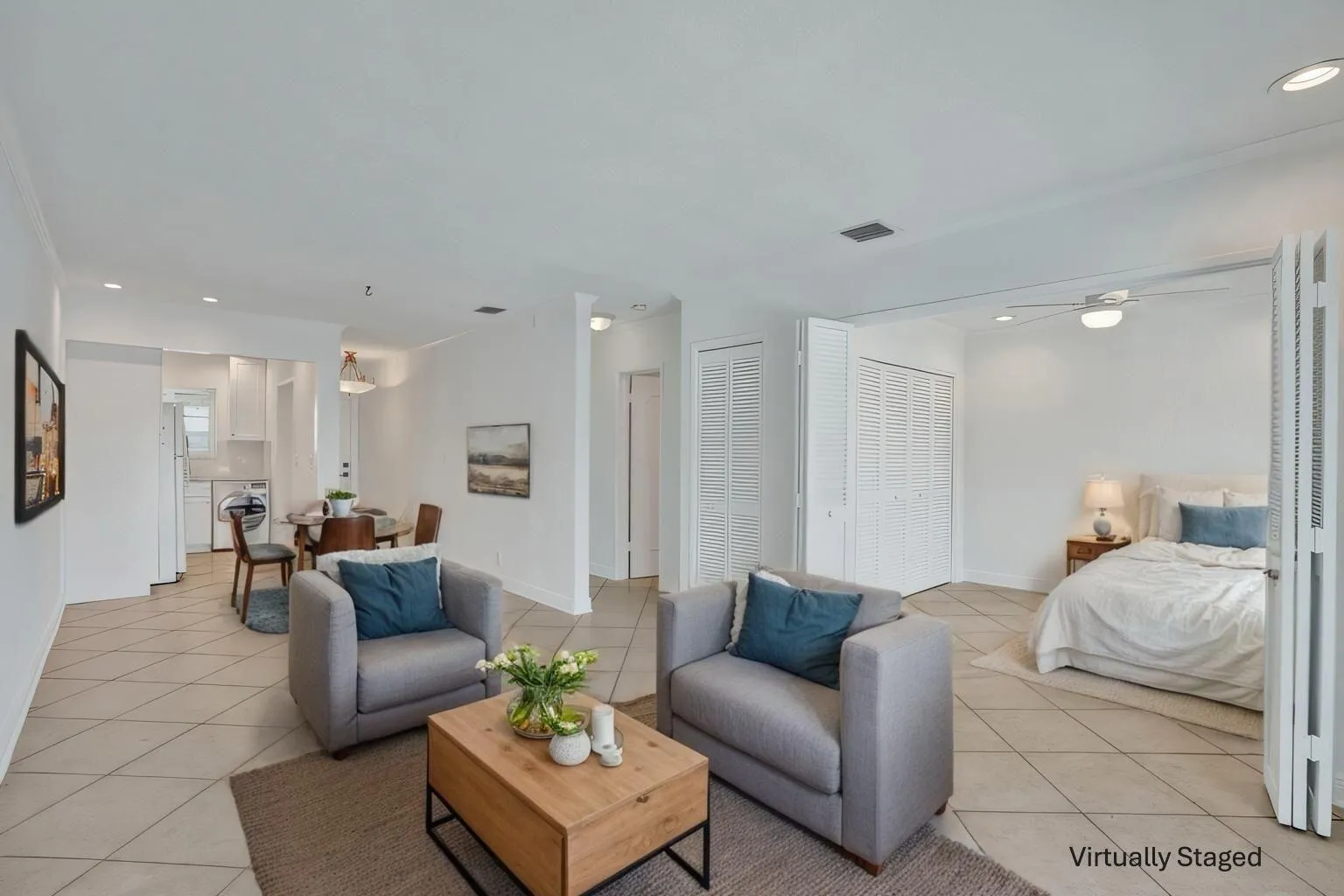 Living Room Staged
