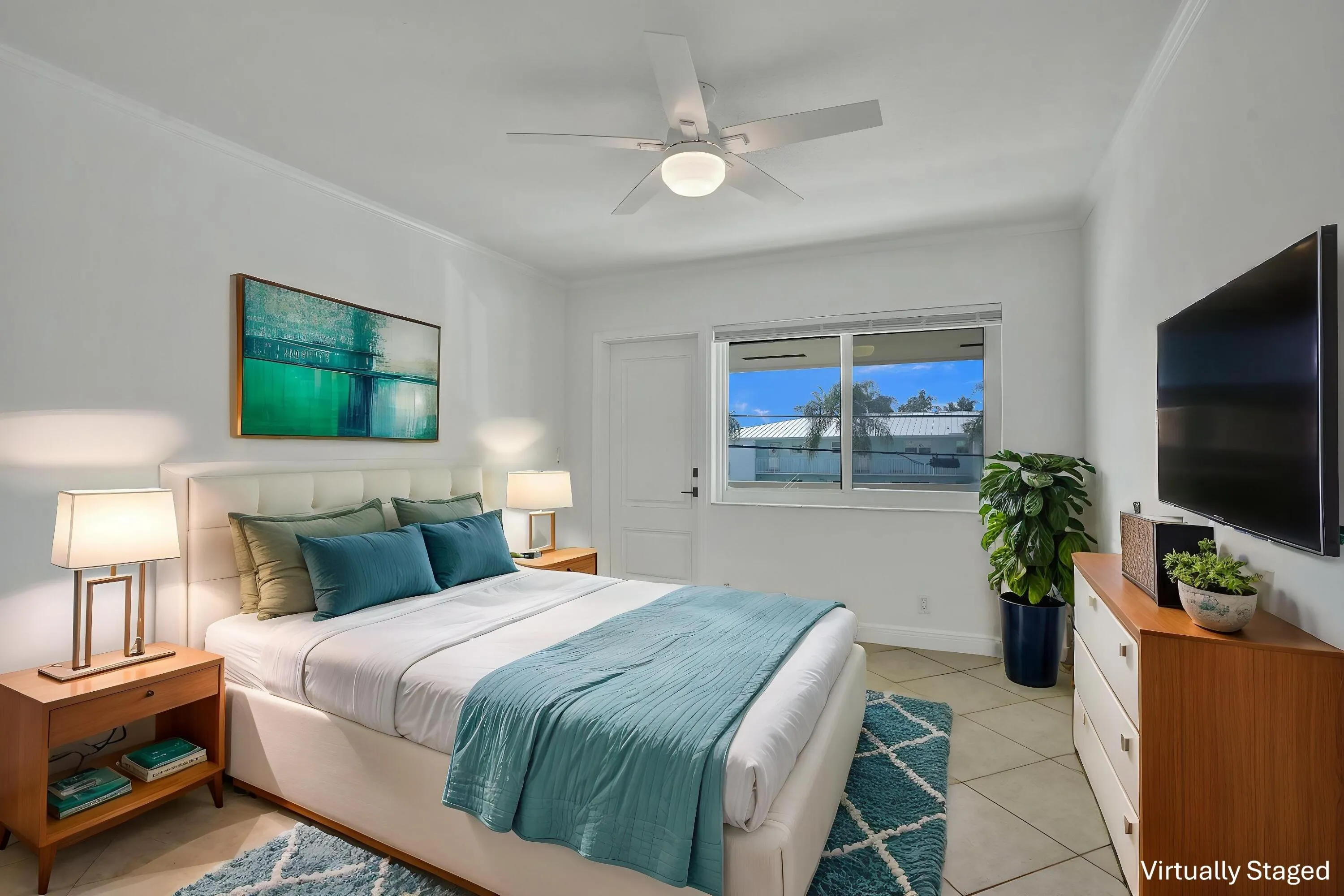 Bedroom Staged