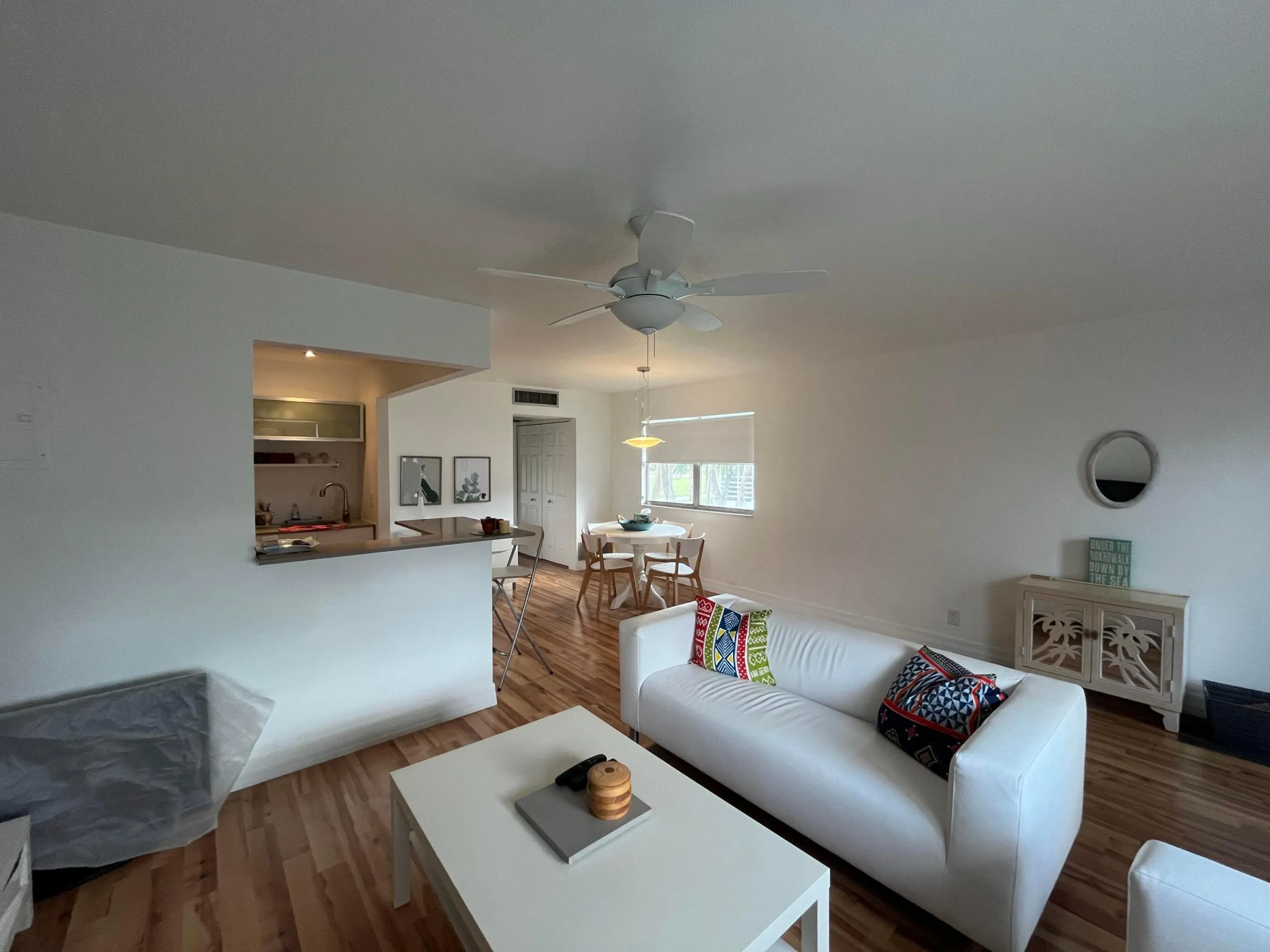 living room/great room area in this fabulous 1 bedroom condo