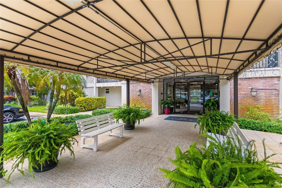 Secured Lobby Entrance