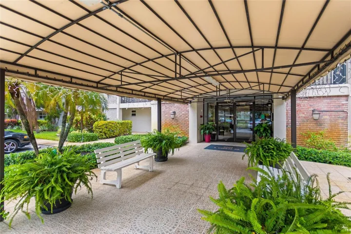 Secured Lobby Entrance