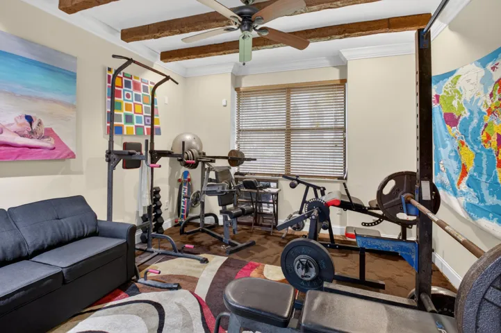 3rd bedroom/The Gym