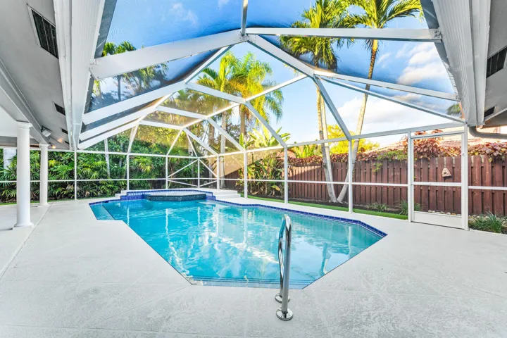 Imagine the events around this spectacular pool