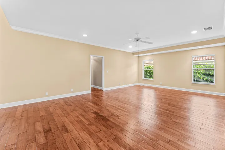 Spacious family room