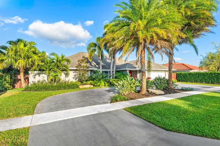 Nice sized lot with lush landscaping