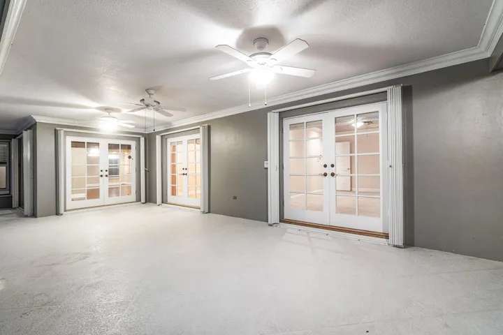 HUGE patio!