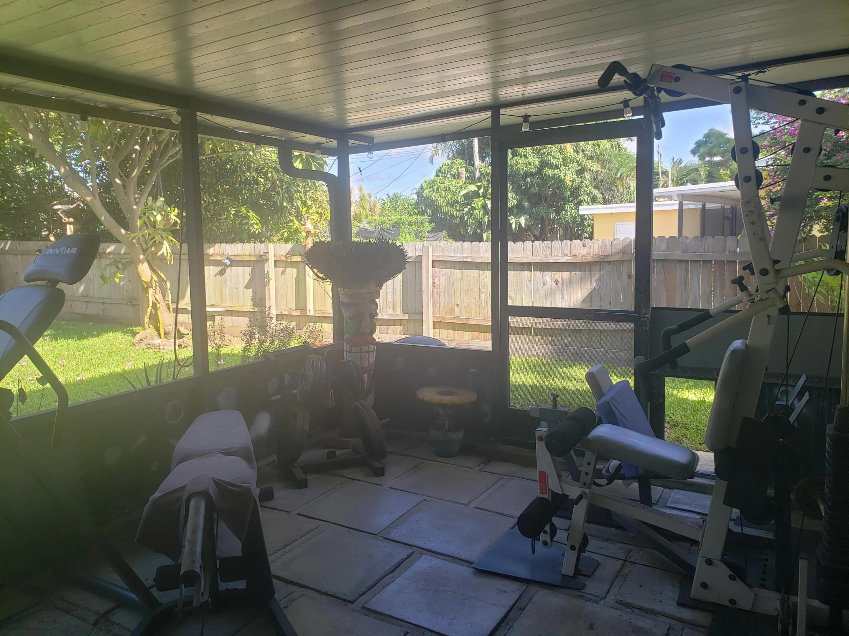Screen Patio View