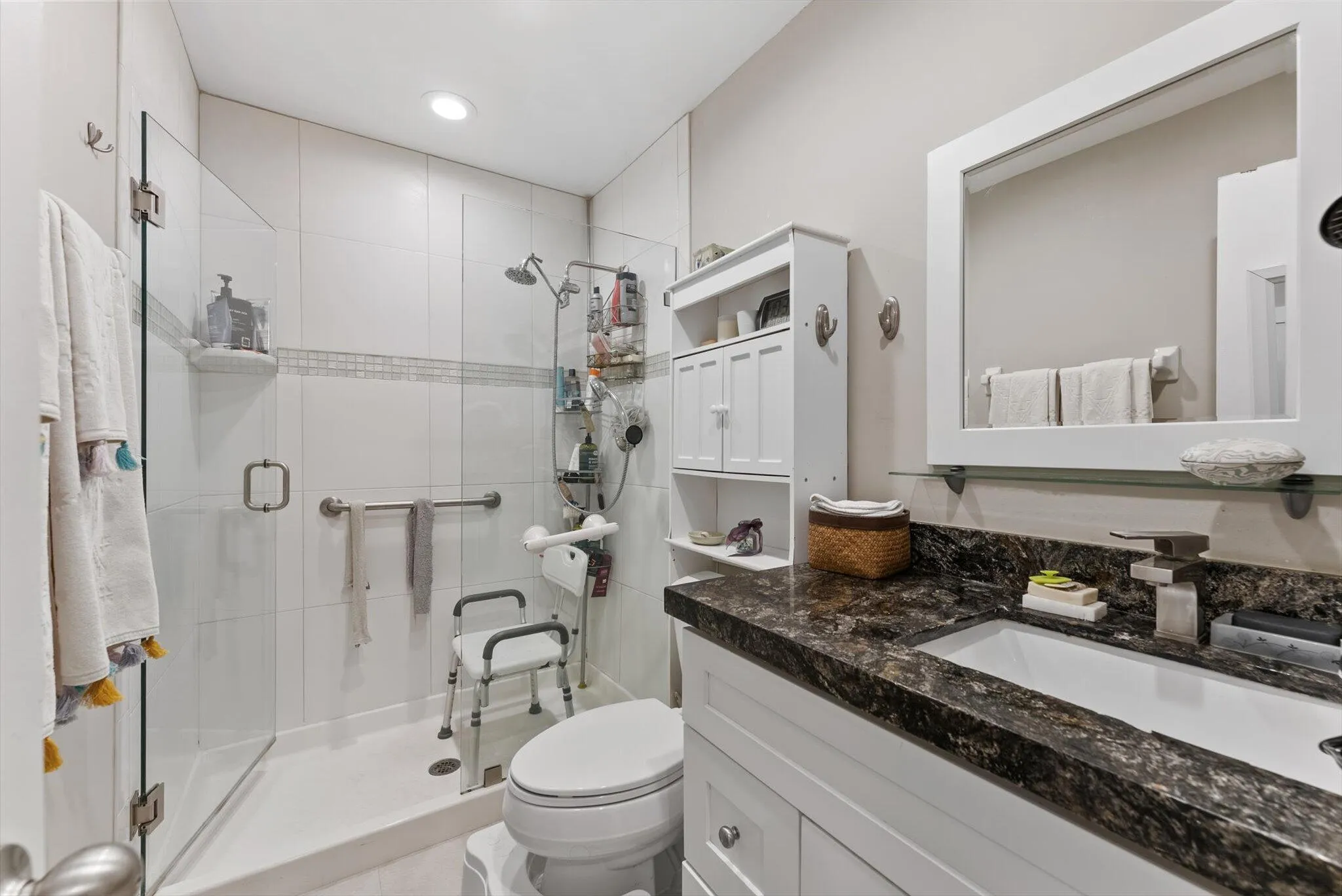Private bathroom area