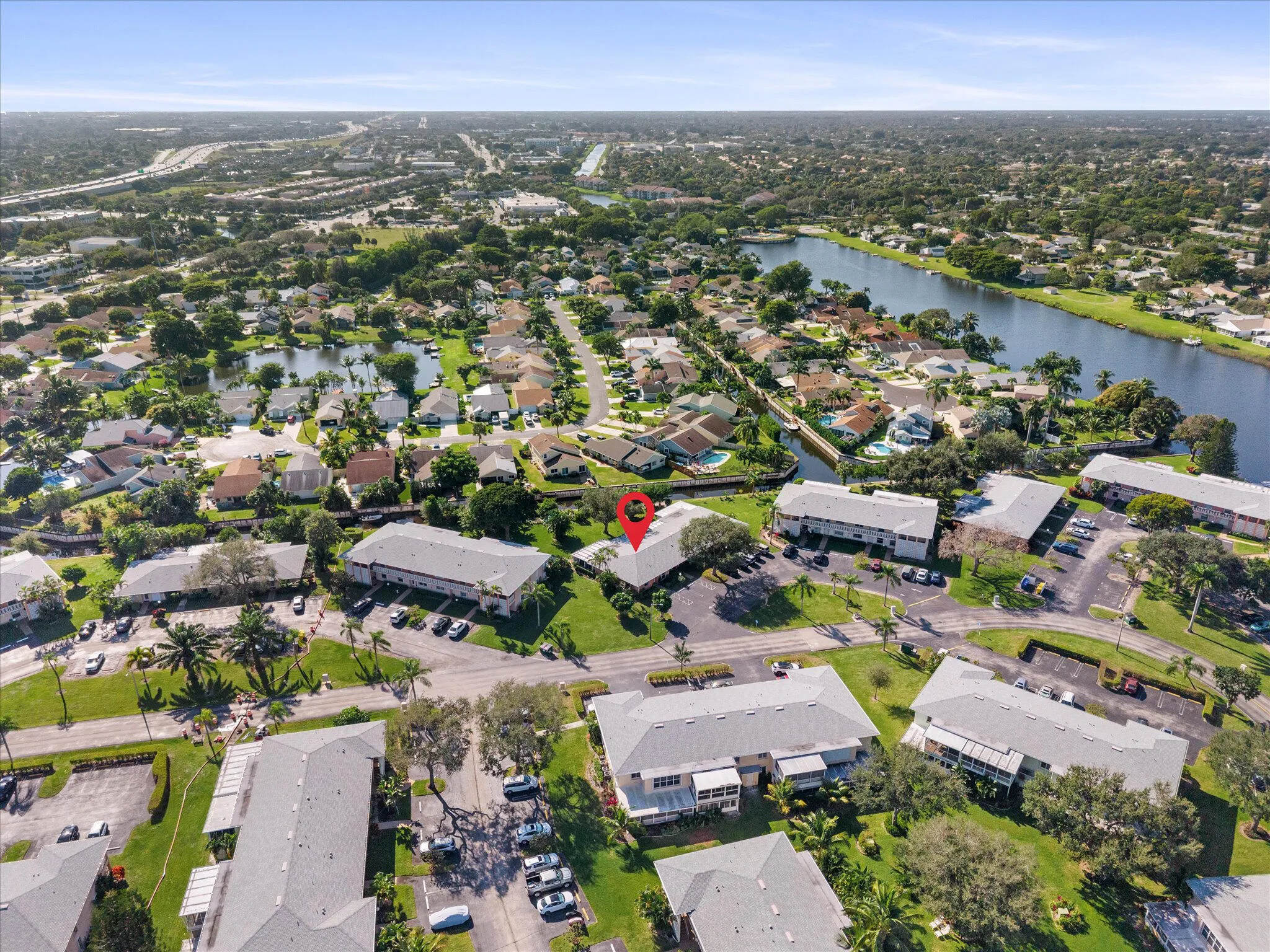 Easy access to major routes and shopping areas