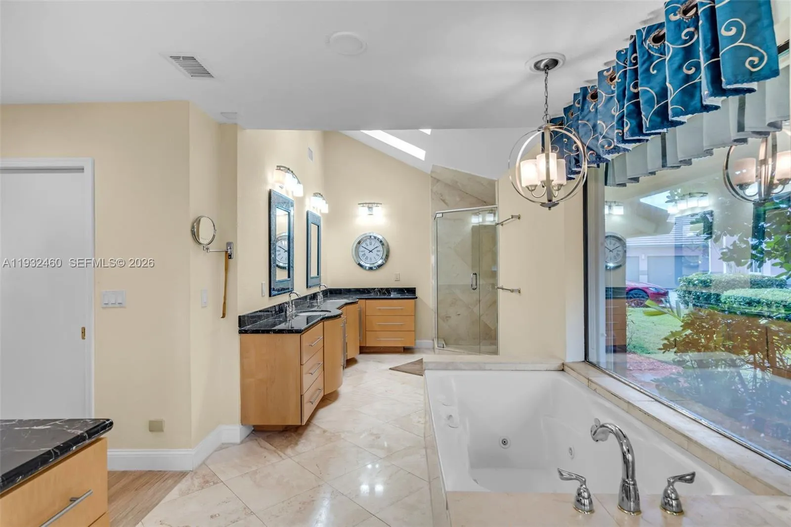 Master Bathroom with spa tub