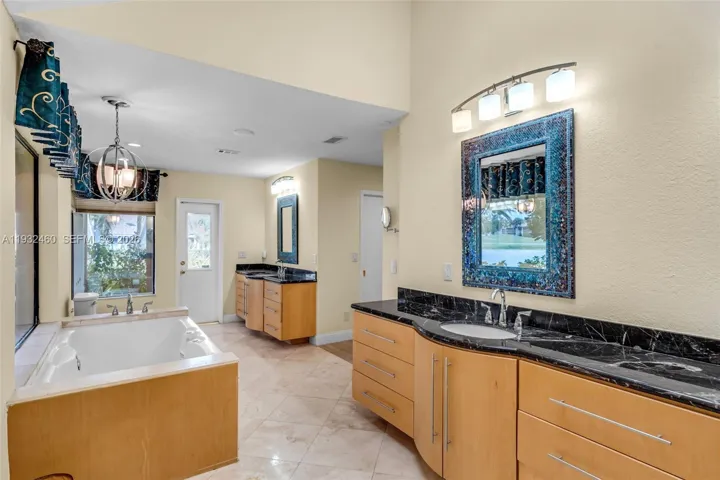 master bathroom & cabana bathroom