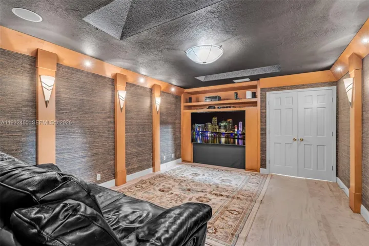 Dedicated media roomBedroom #4