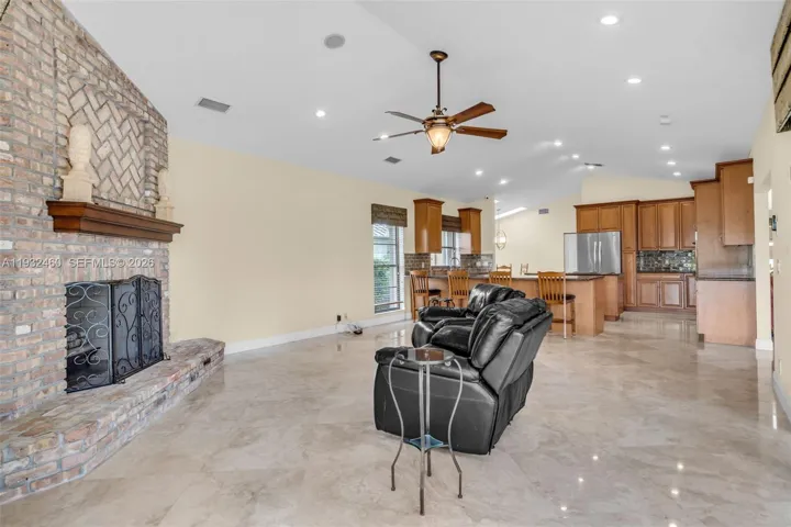 Family Room with Fireplace