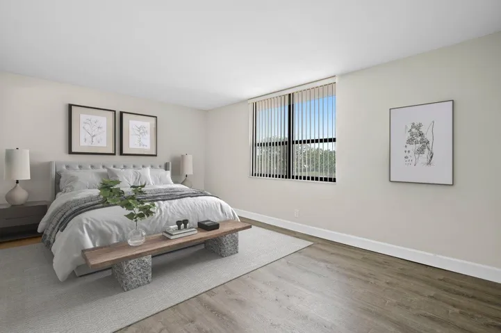 Master Bedroom Staged