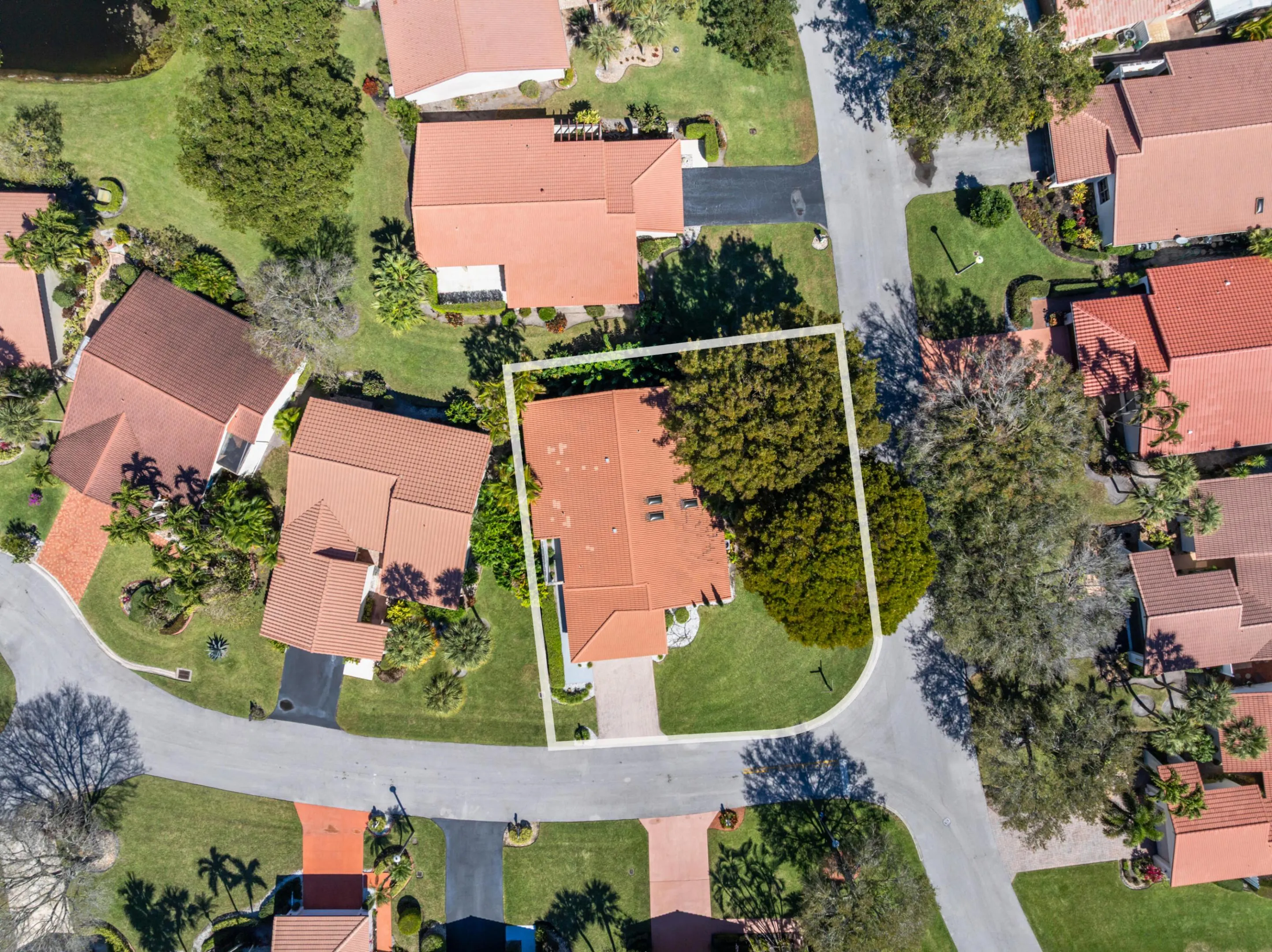 Large corner lot
