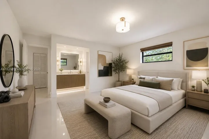 Virtually modernized house
