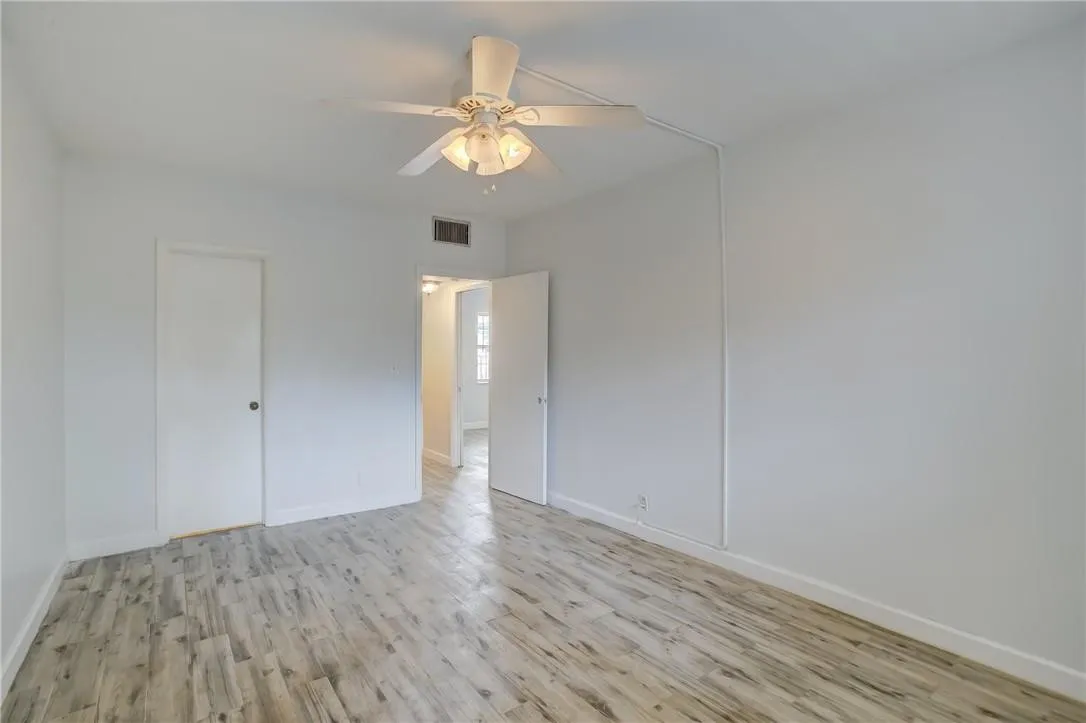Bedroom shown unfurnished