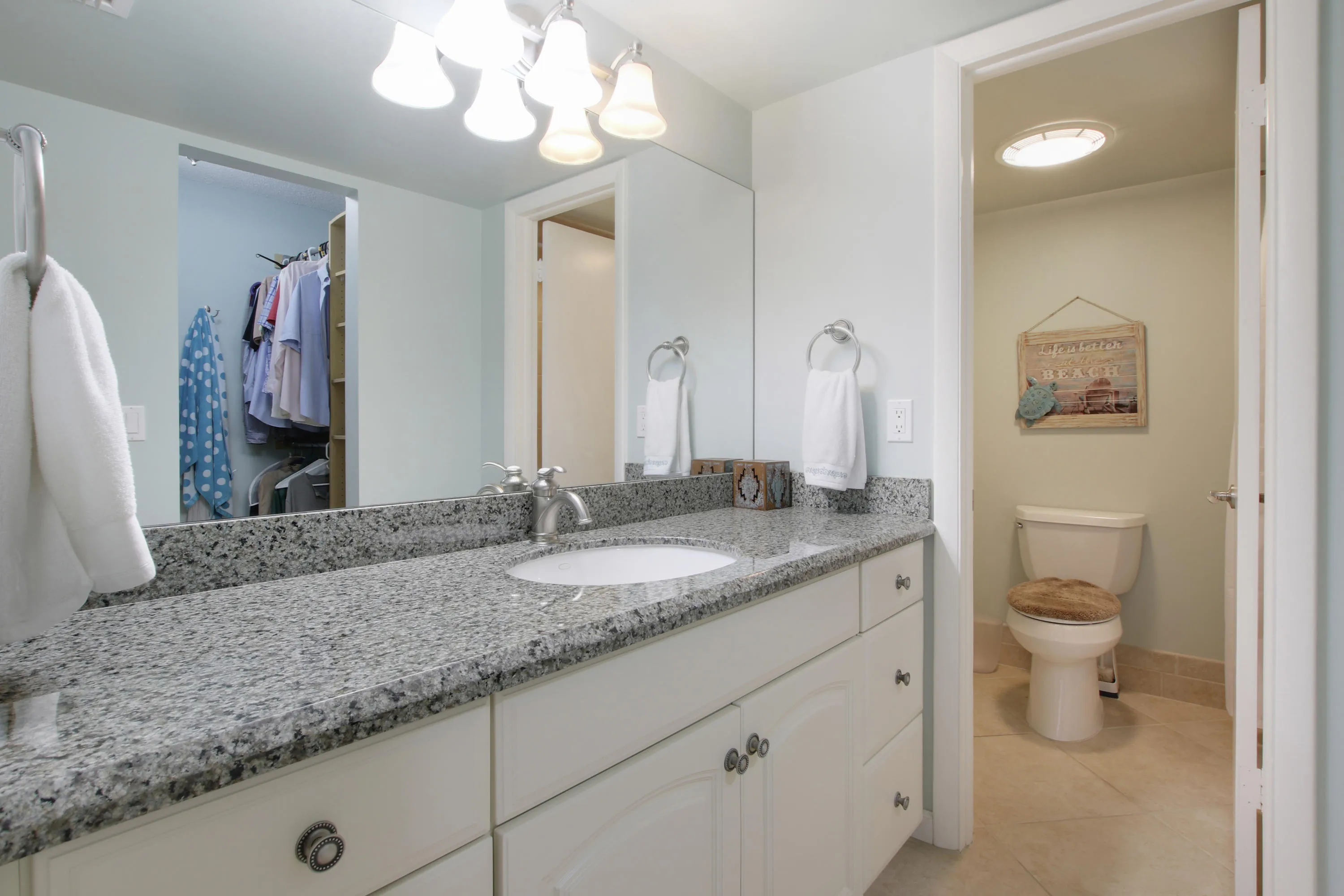 master bathroom