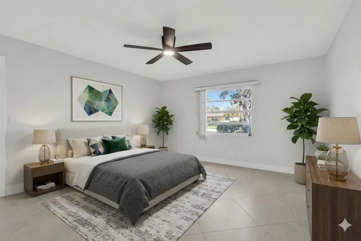 Master Bedroom *Virtually staged using AI. Furniture and decor not included.