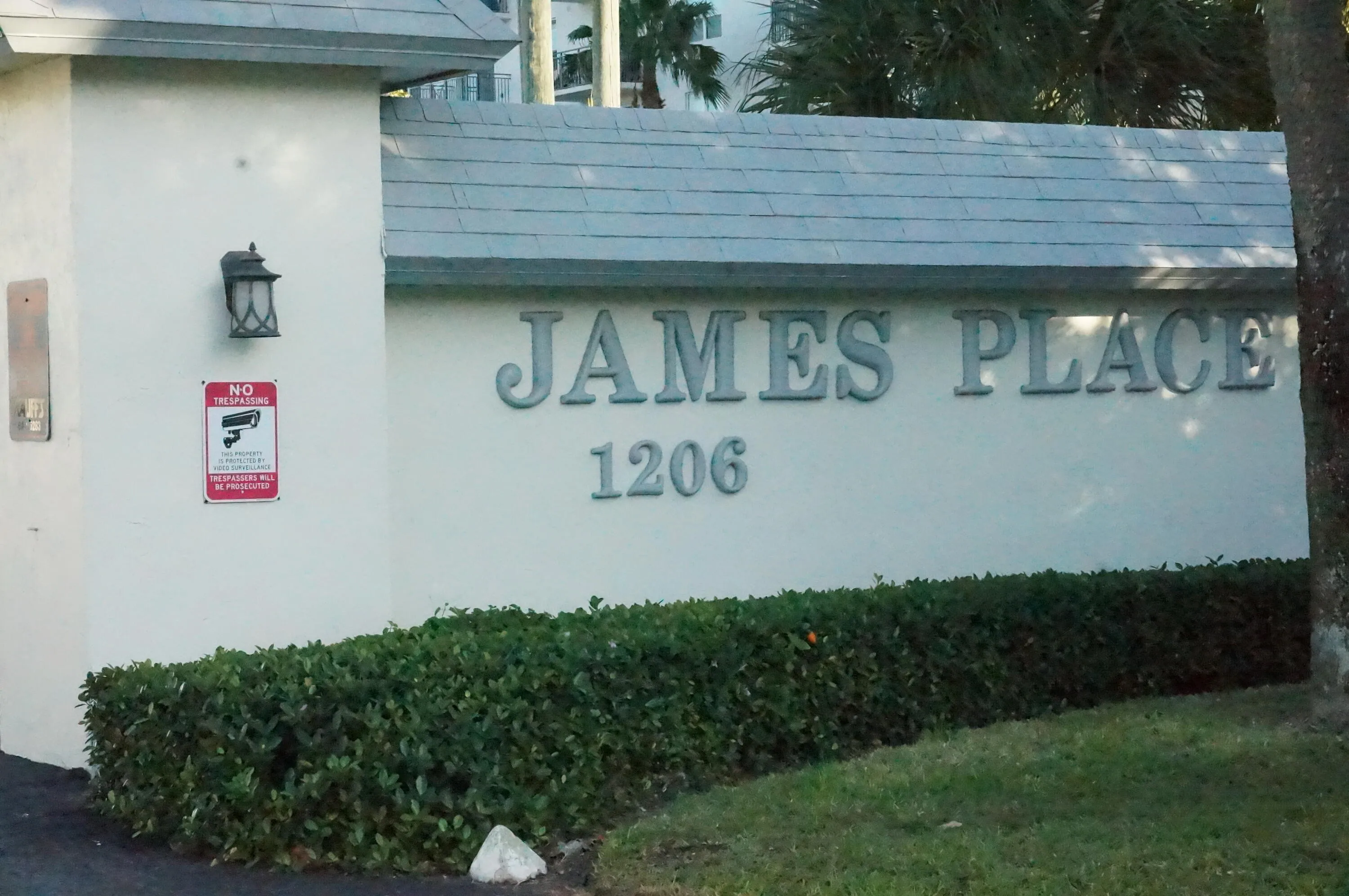 Entrance to James Place