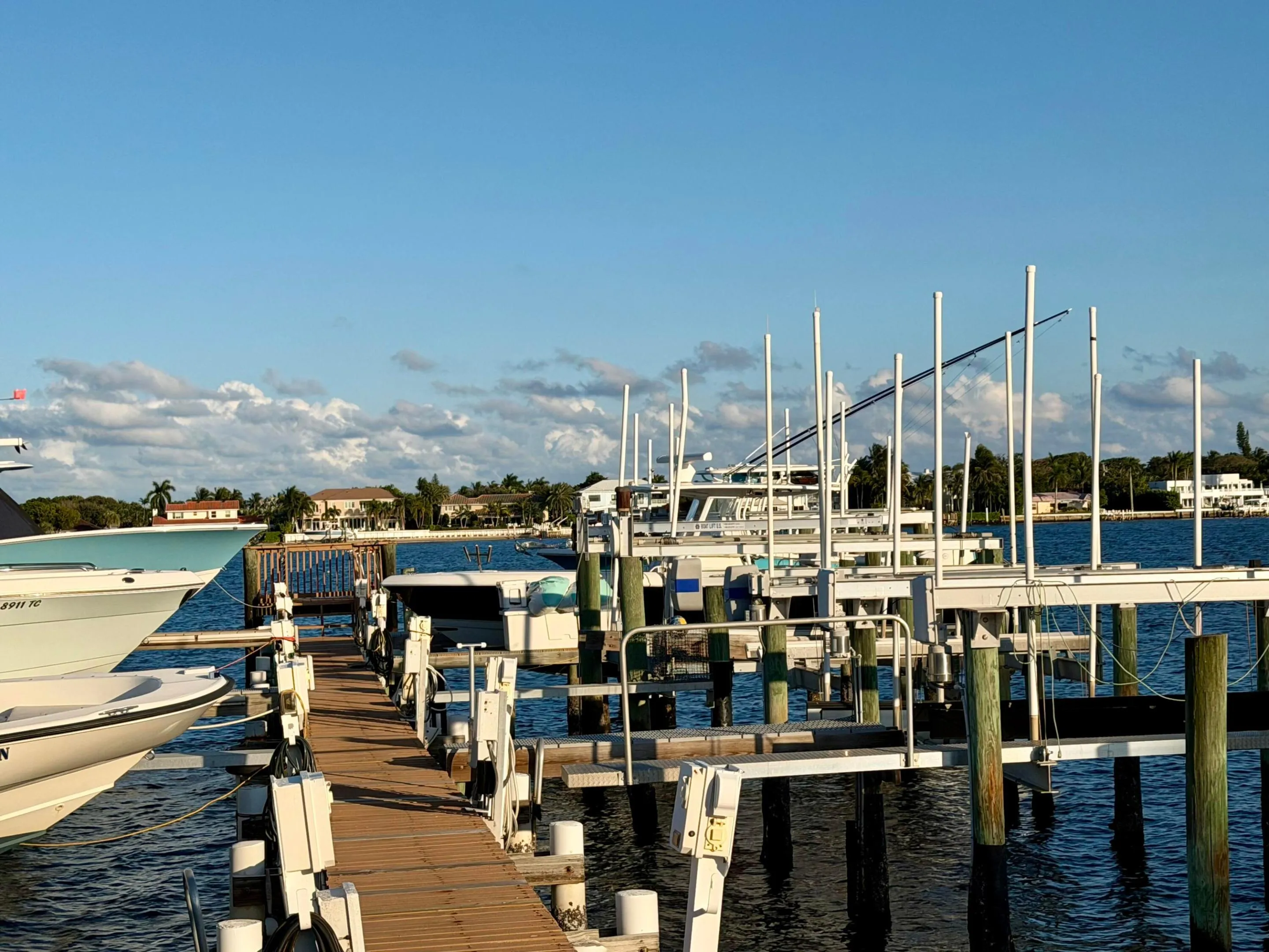 Dock slip Included