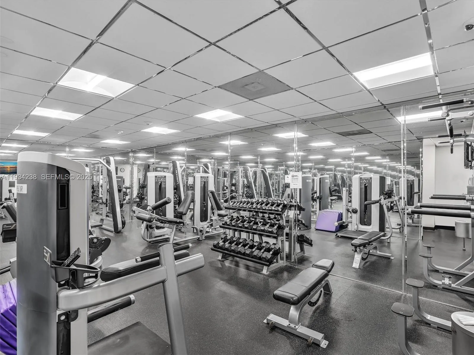 Weight room