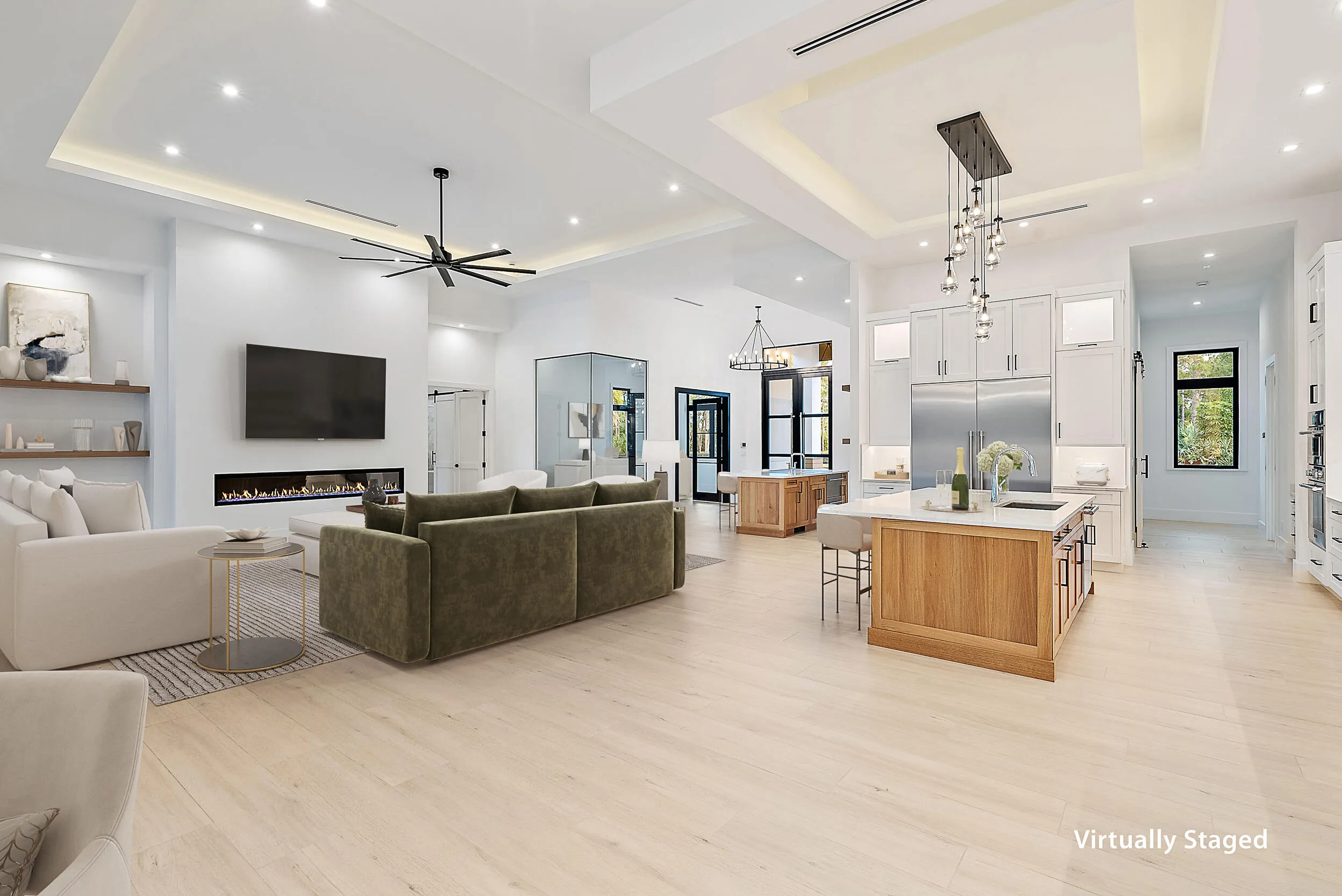 Open Great Room/Kitchen