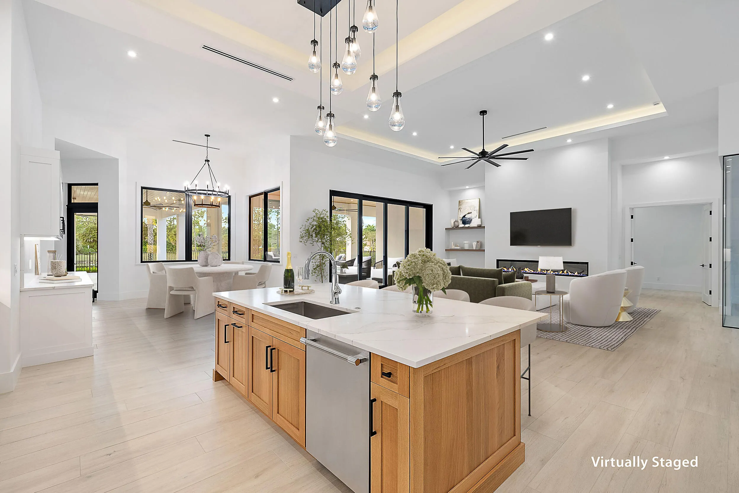Open Kitchen & Great Room