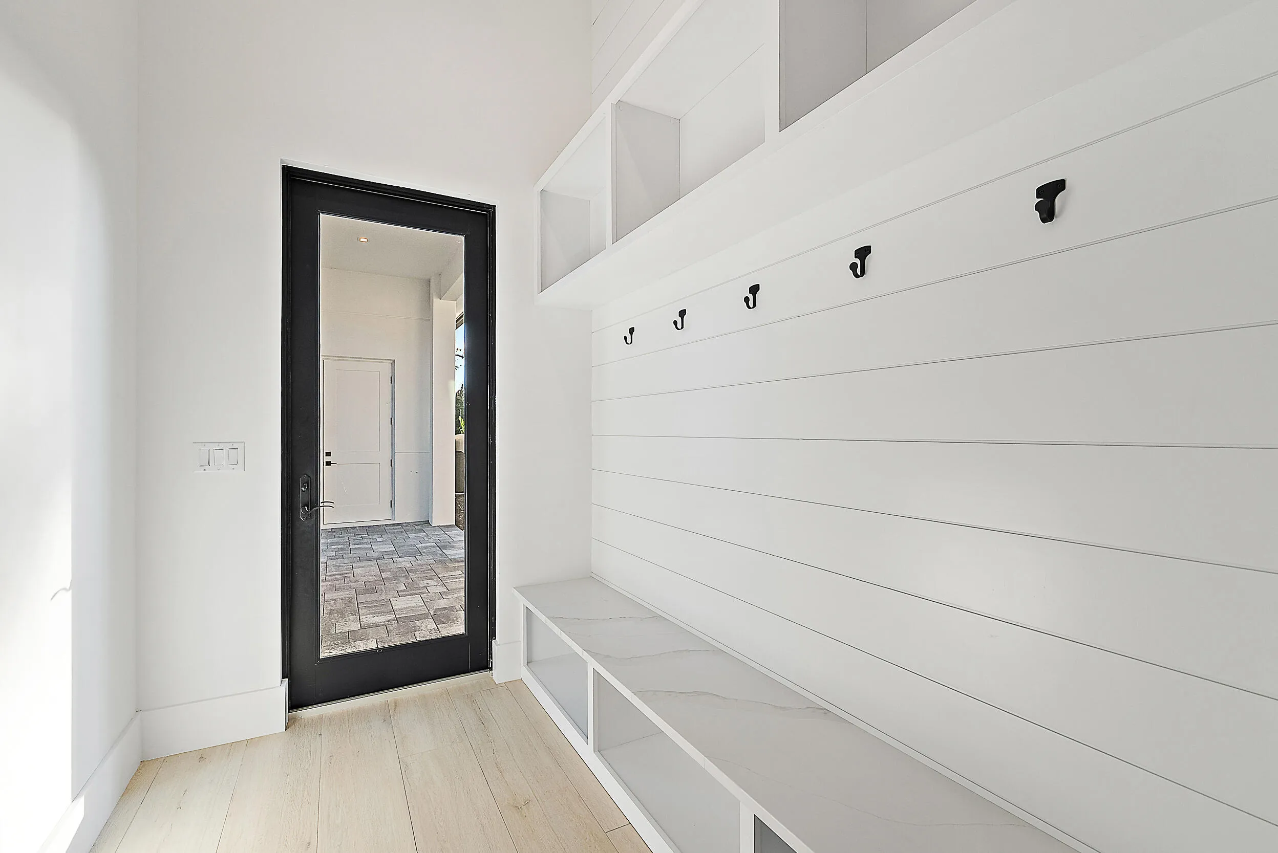 Mudroom to Breezeway to Garages