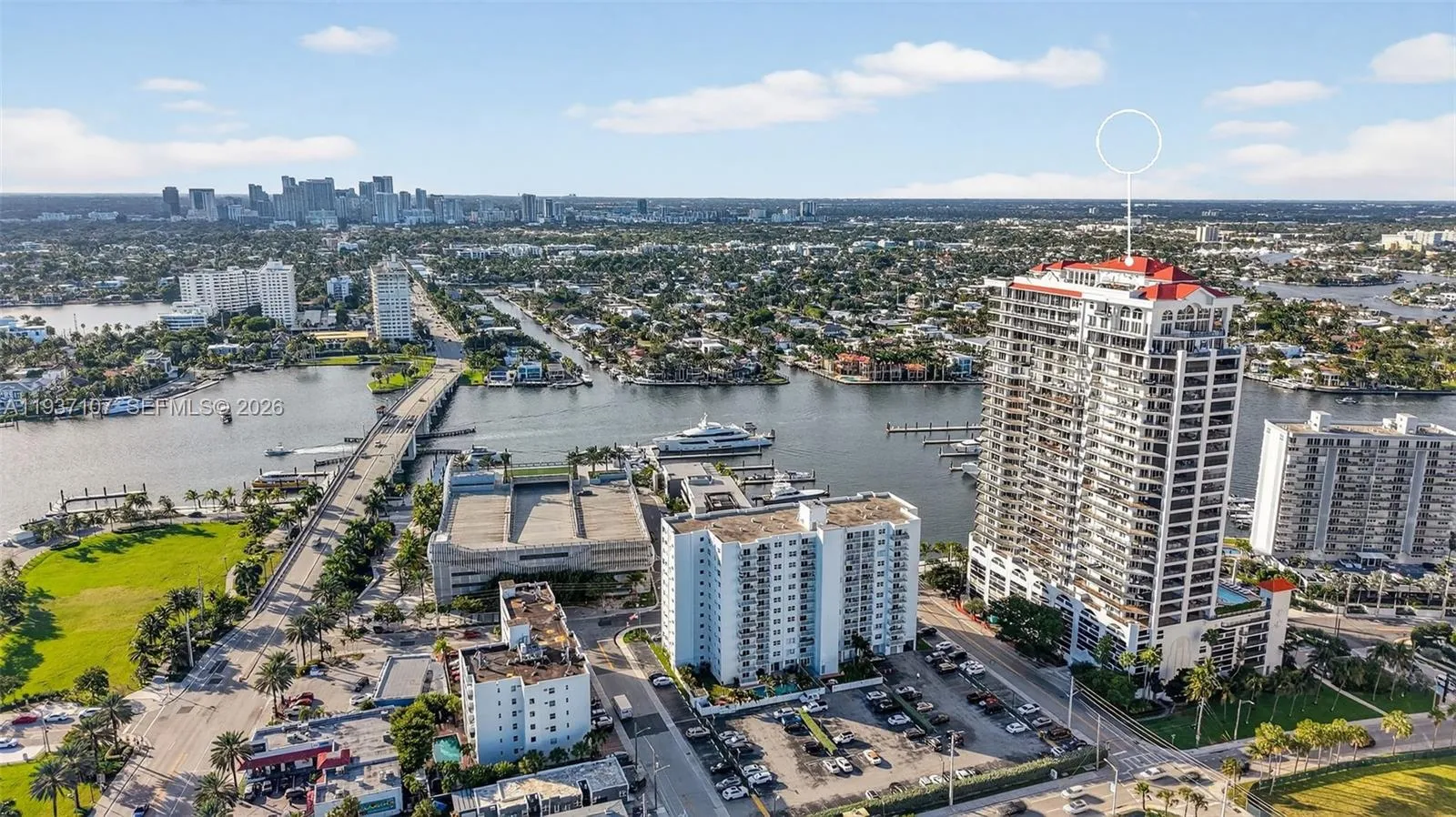Downtown Fort Lauderdale in the near proximity