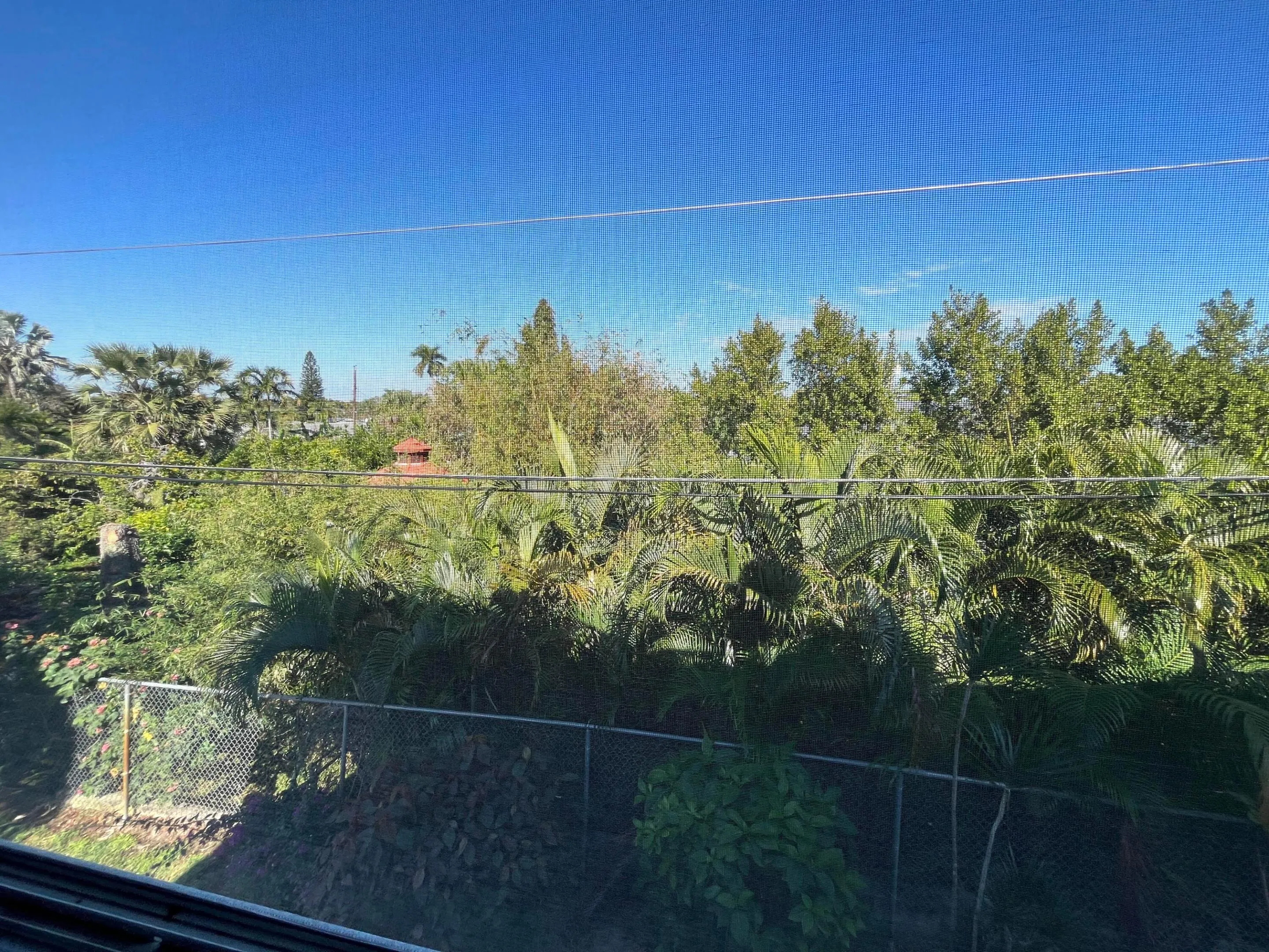 View from balcony