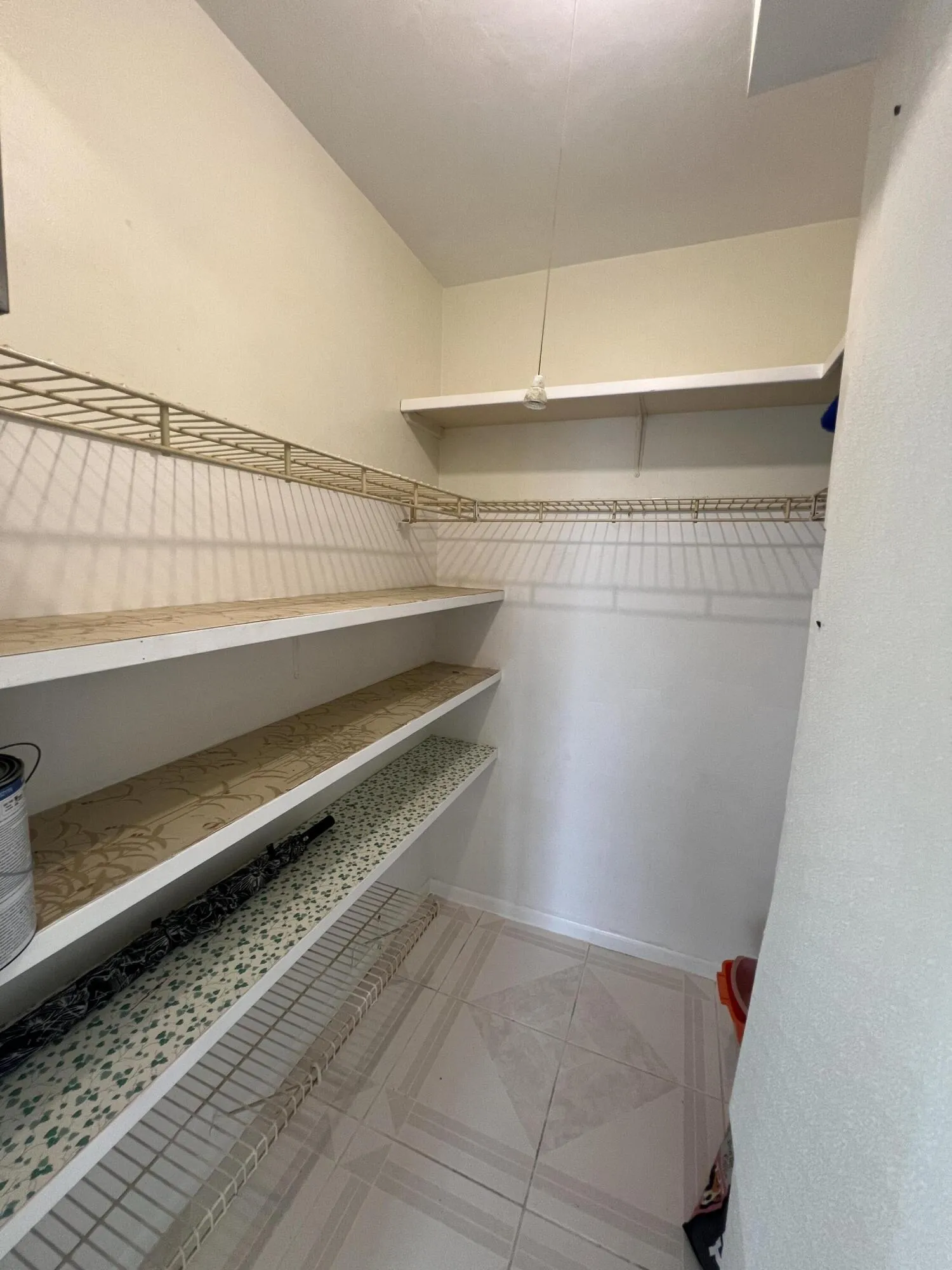 Walk-in extra storage