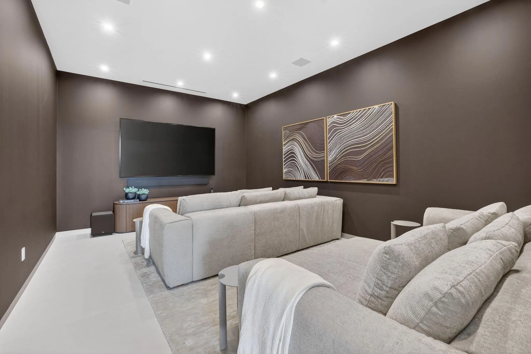 Luxury Movie Room