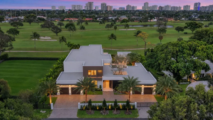 Front Elevation Twilight