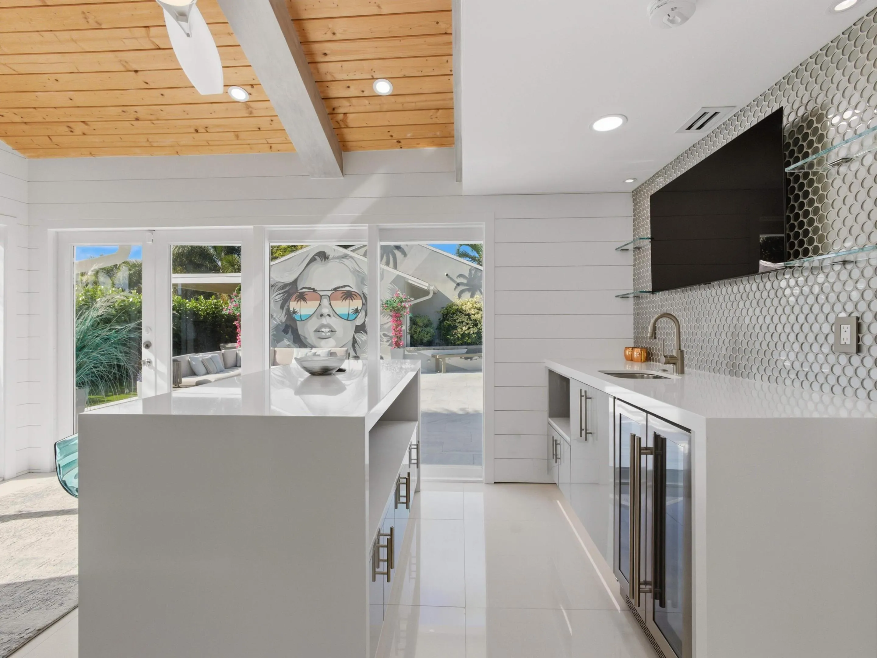 Sunroom Wet Bar