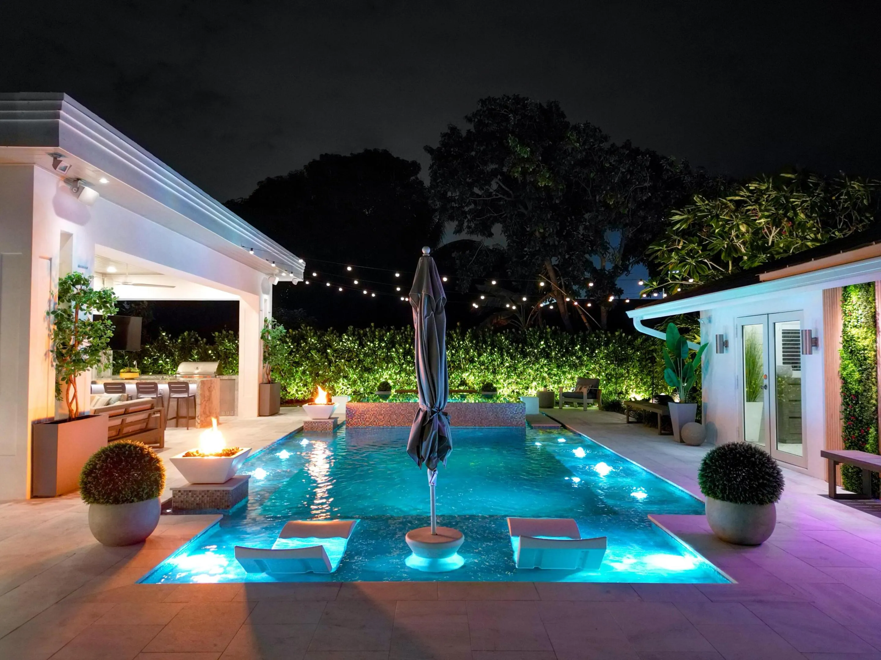 NIght Pool 1