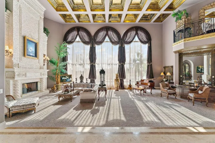 Soaring ceilings